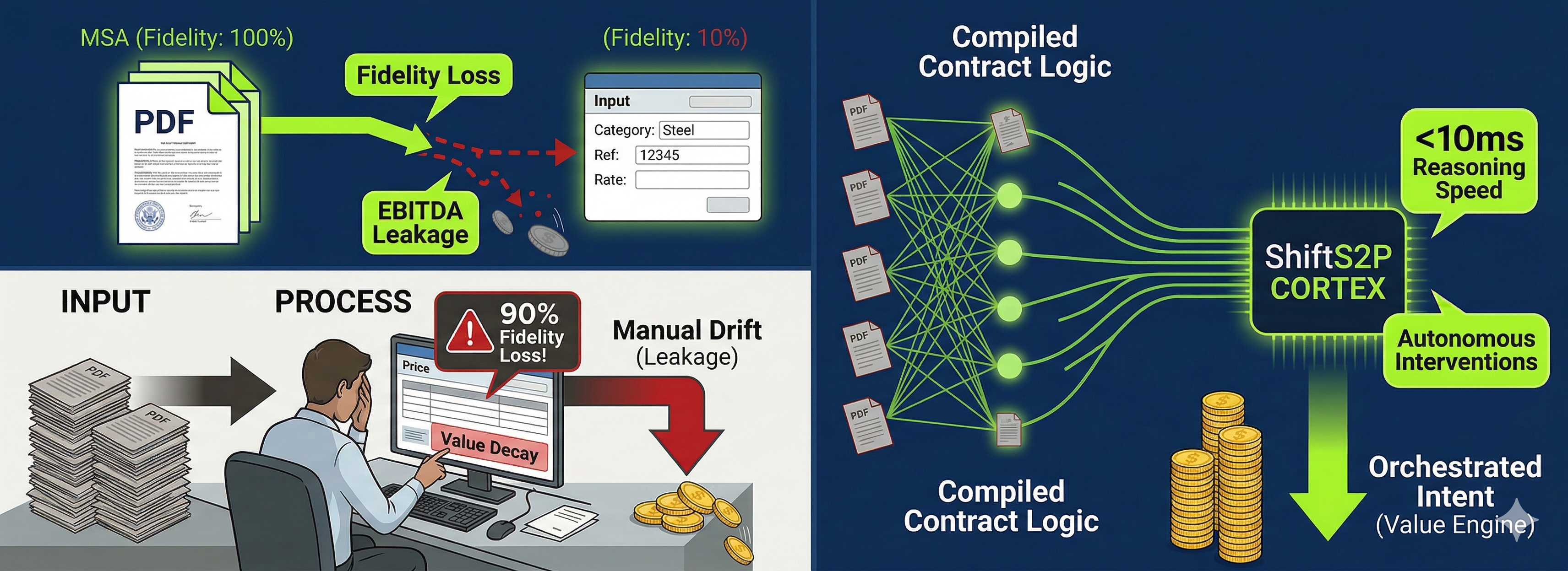Execution Gap Fidelity Loss Diagnostic